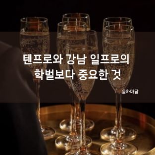 텐프로와 강남 일프로의 고학력 미인 실체